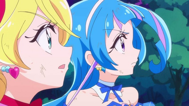 Scene from You and Idol Pretty Cure
